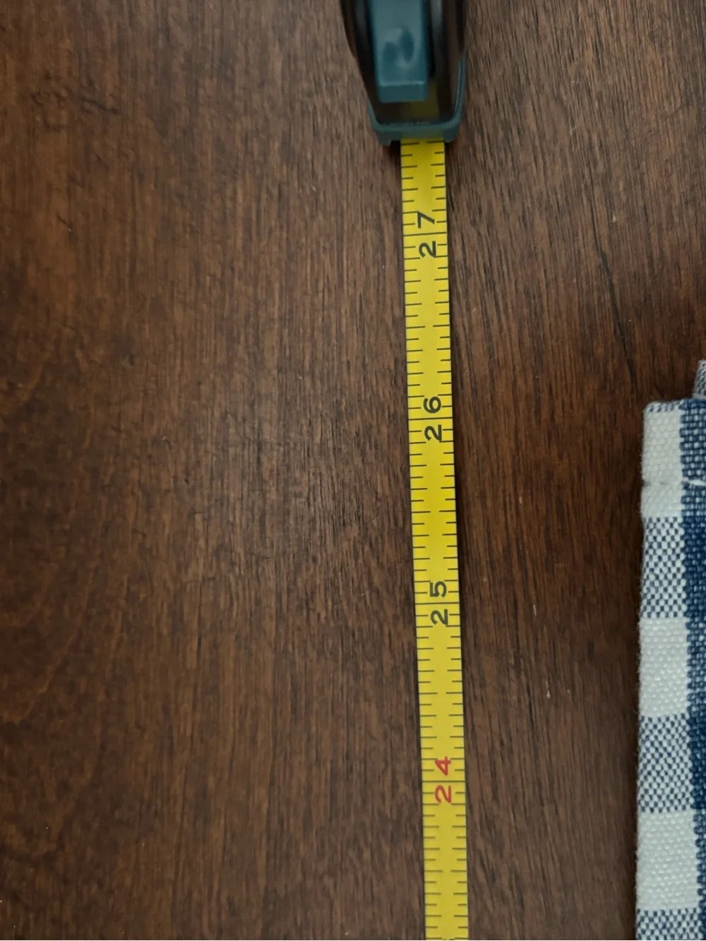 J Crew gingham jeans